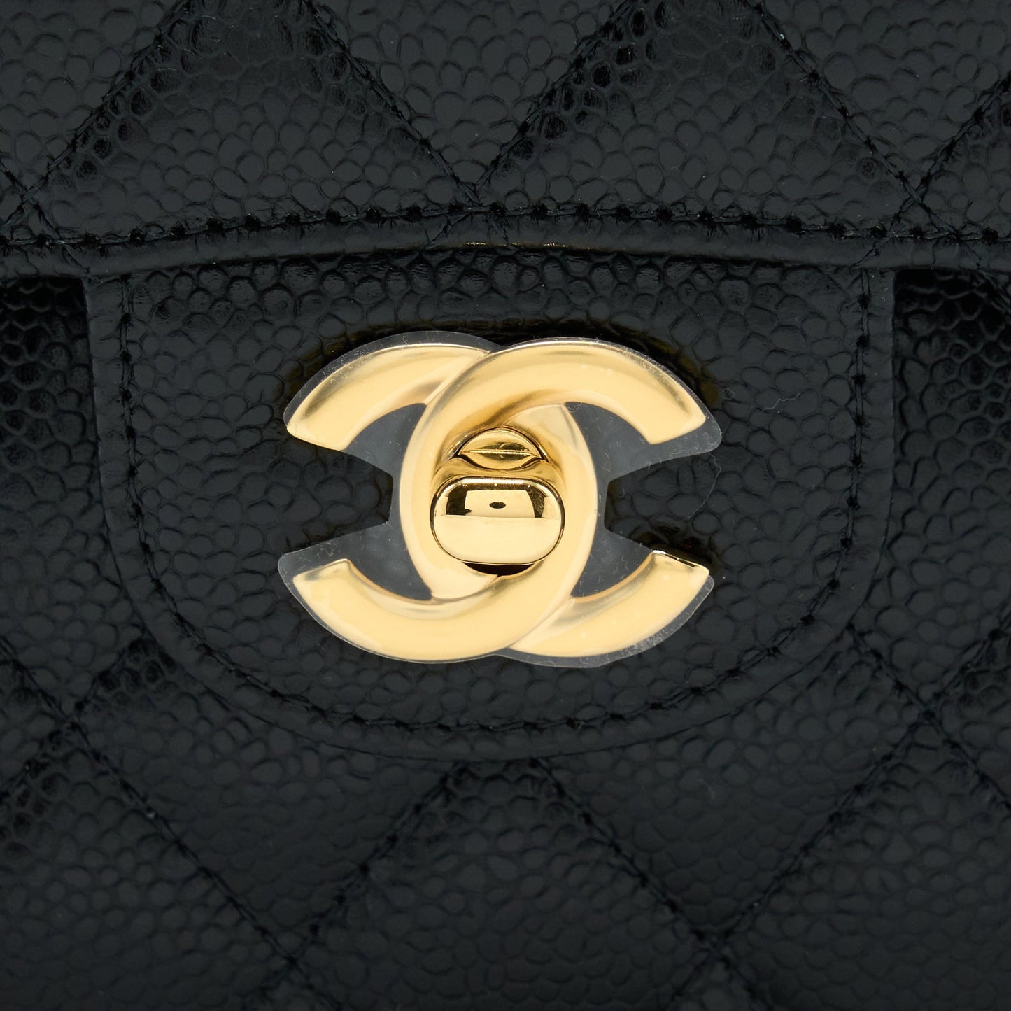 Chanel Small Classic Double Flap Caviar Black