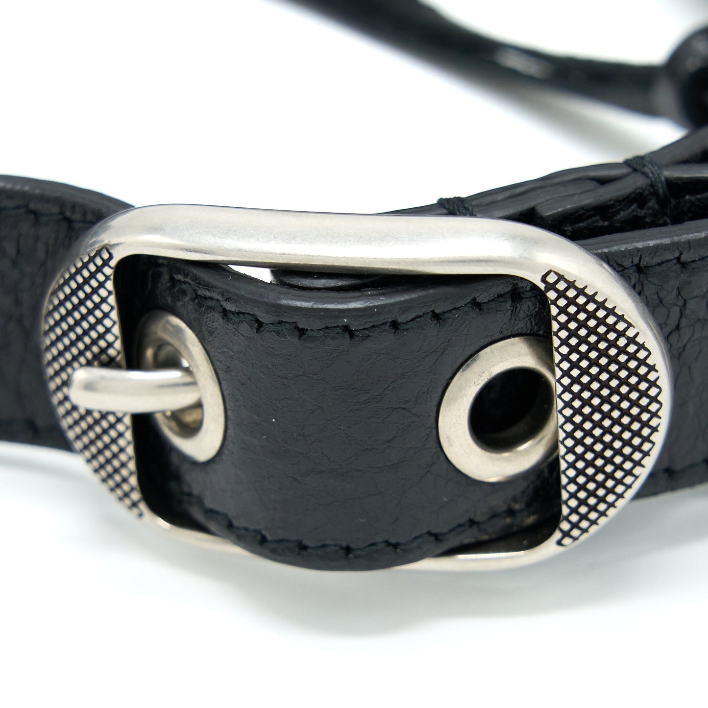 Balenciaga Le Cagole Mini Purse Arena Lambskin Black