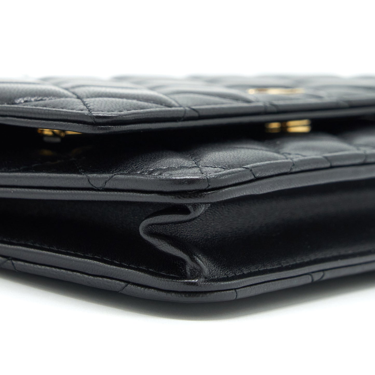 Chanel Classic Wallet On Chains Lambskin Black