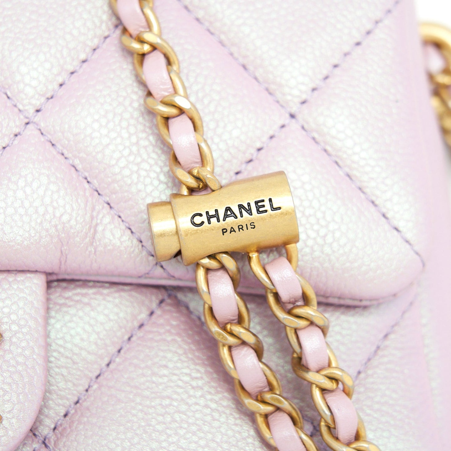 Chanel 21K My Perfect Mini Flap Bag Caviar Pink