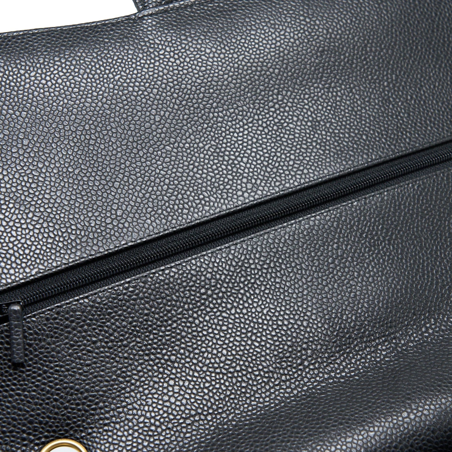 Chanel Maxi Classic Double Flap Bag Caviar Black