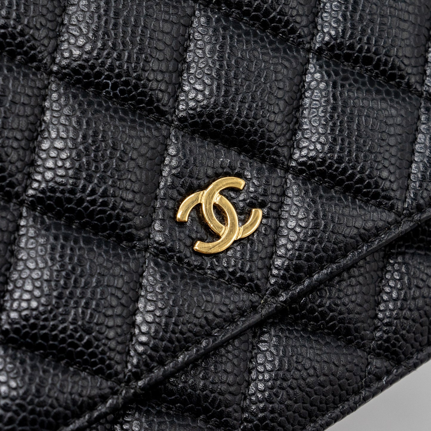 Chanel Classic Wallet On Chain Black Caviar Black