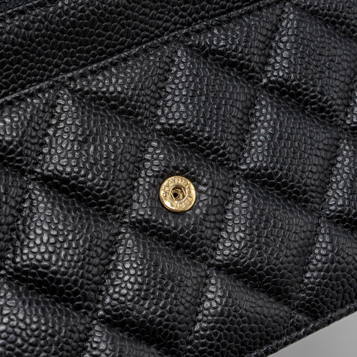 Chanel Classic Wallet On Chain Black Caviar Black