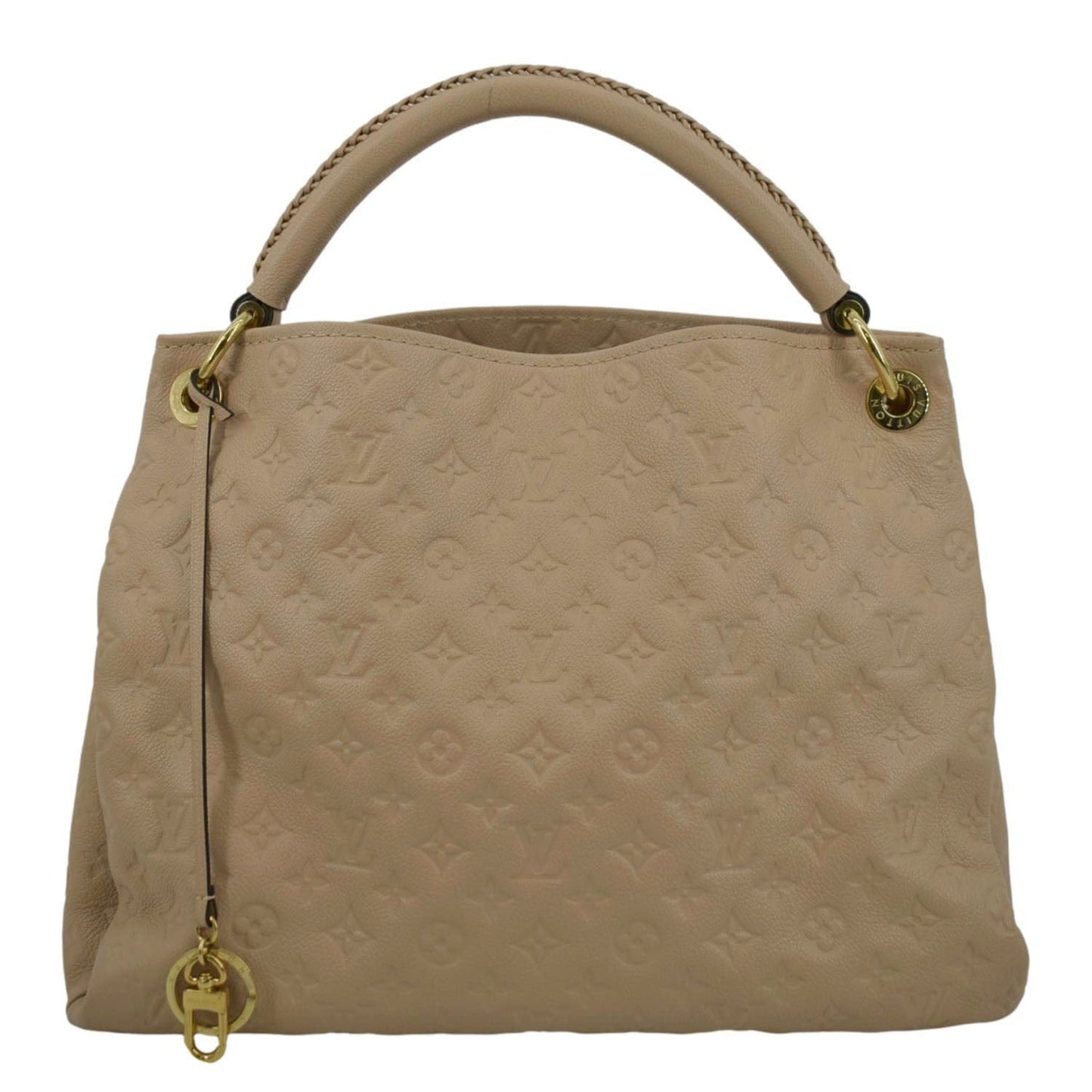 Louis Vuitton Artsy MM Empreinte Leather Hobo Bag Dune