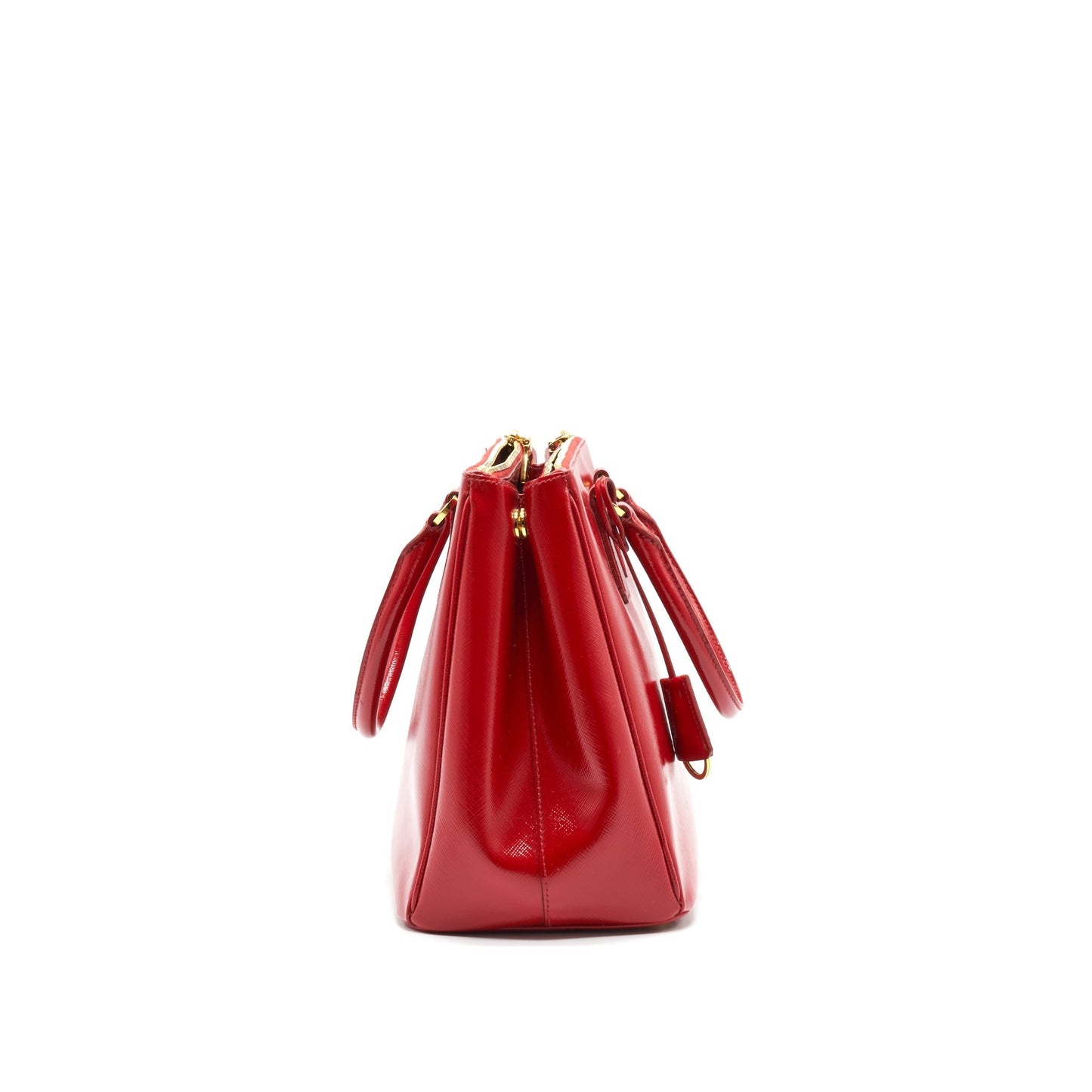 PRADA Saffiano Leather Medium in Red
