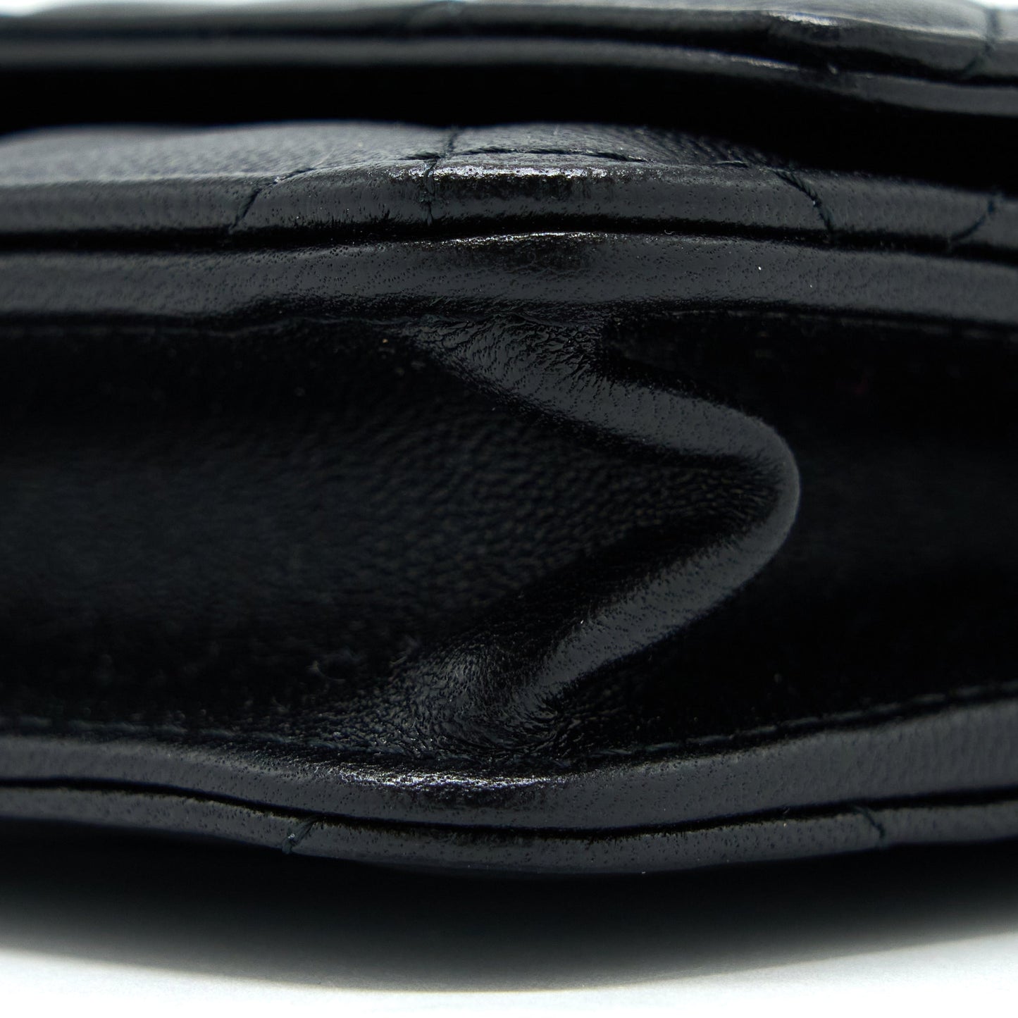Chanel Classic Wallet on Chain Lambskin Black  (Microchip)