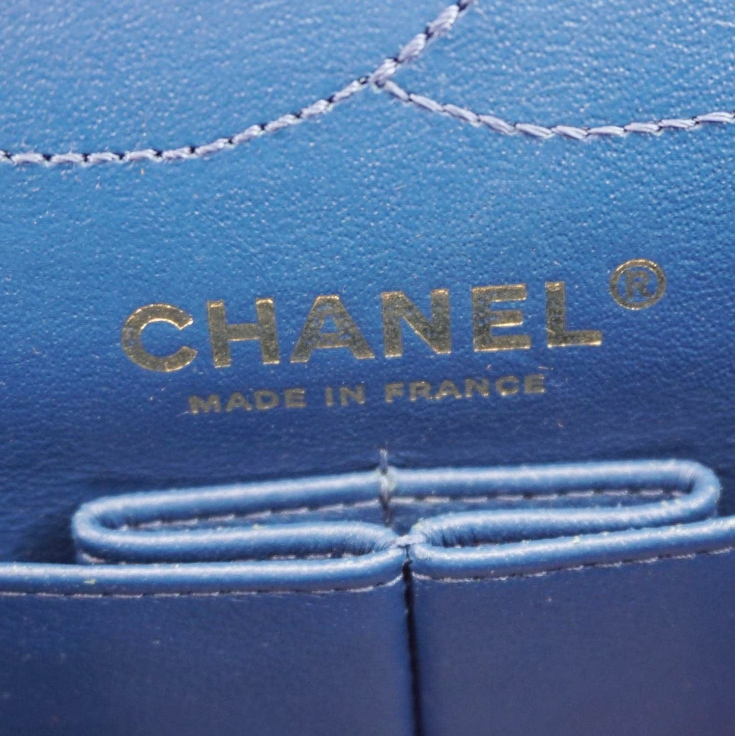 CHANEL 2.55 Reissue Double Flap Chevron Leather Shoulder Bag Pink