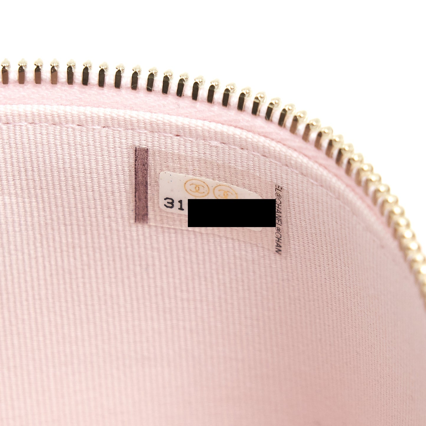 Chanel 22p mini vanity case lambskin pink