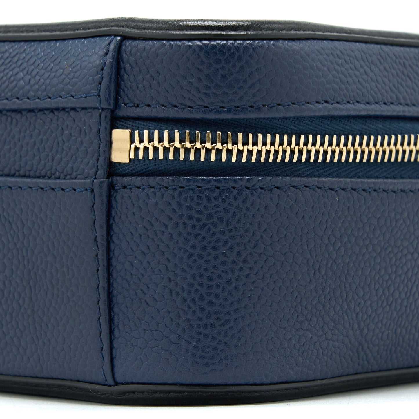 Chanel Medium Filigree Vanity Camera Bag Caviar Blue/Black