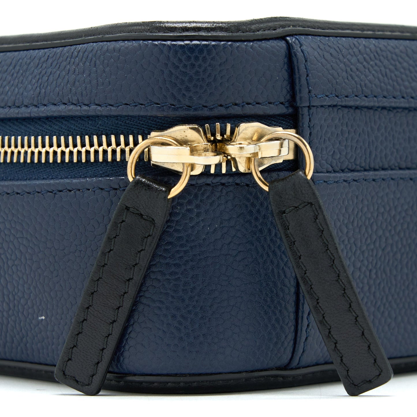 Chanel Medium Filigree Vanity Camera Bag Caviar Blue/Black