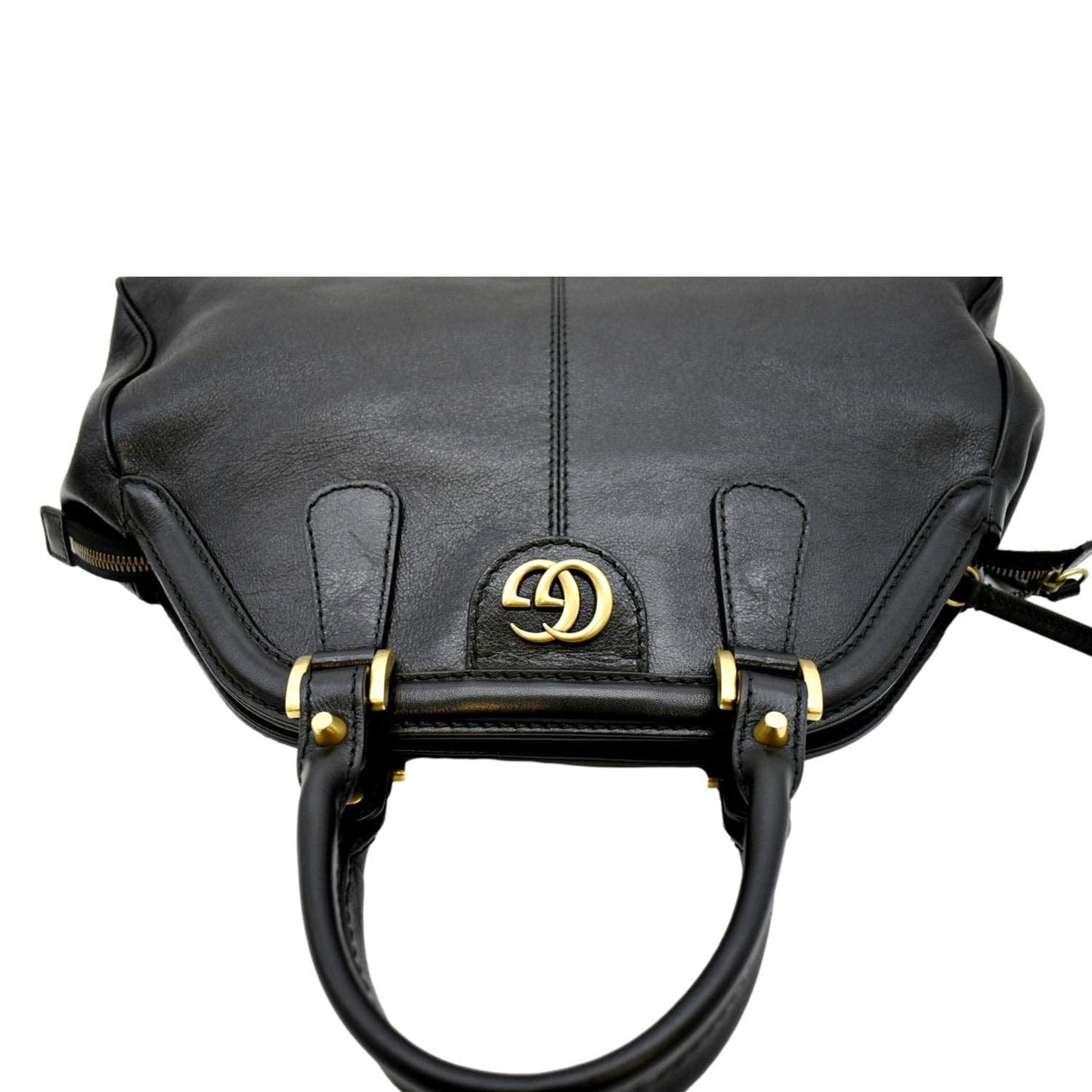 GUCCI Re(Belle) Calfskin Leather Tote Bag Black  516459