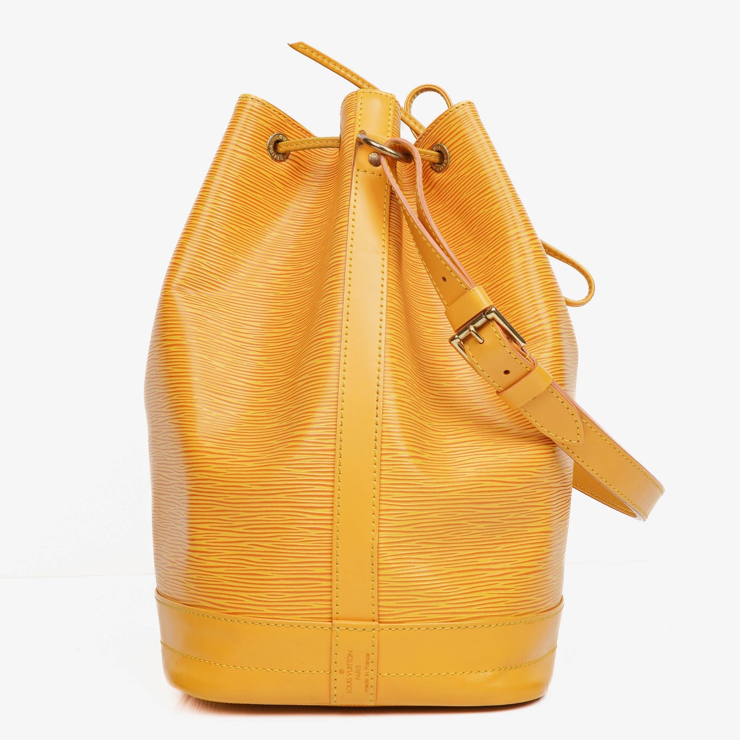 Louis Vuitton Noe GM Yellow EPI Leather Shoulder Bag