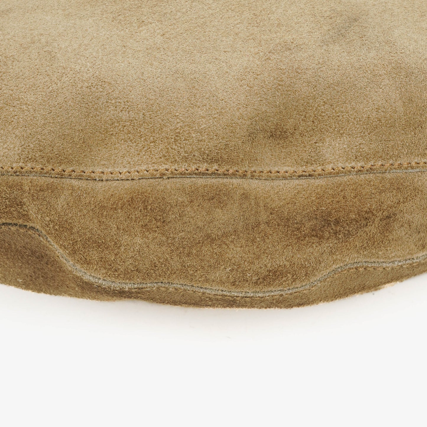 Gucci Suede Handle Ring Hobo Bag