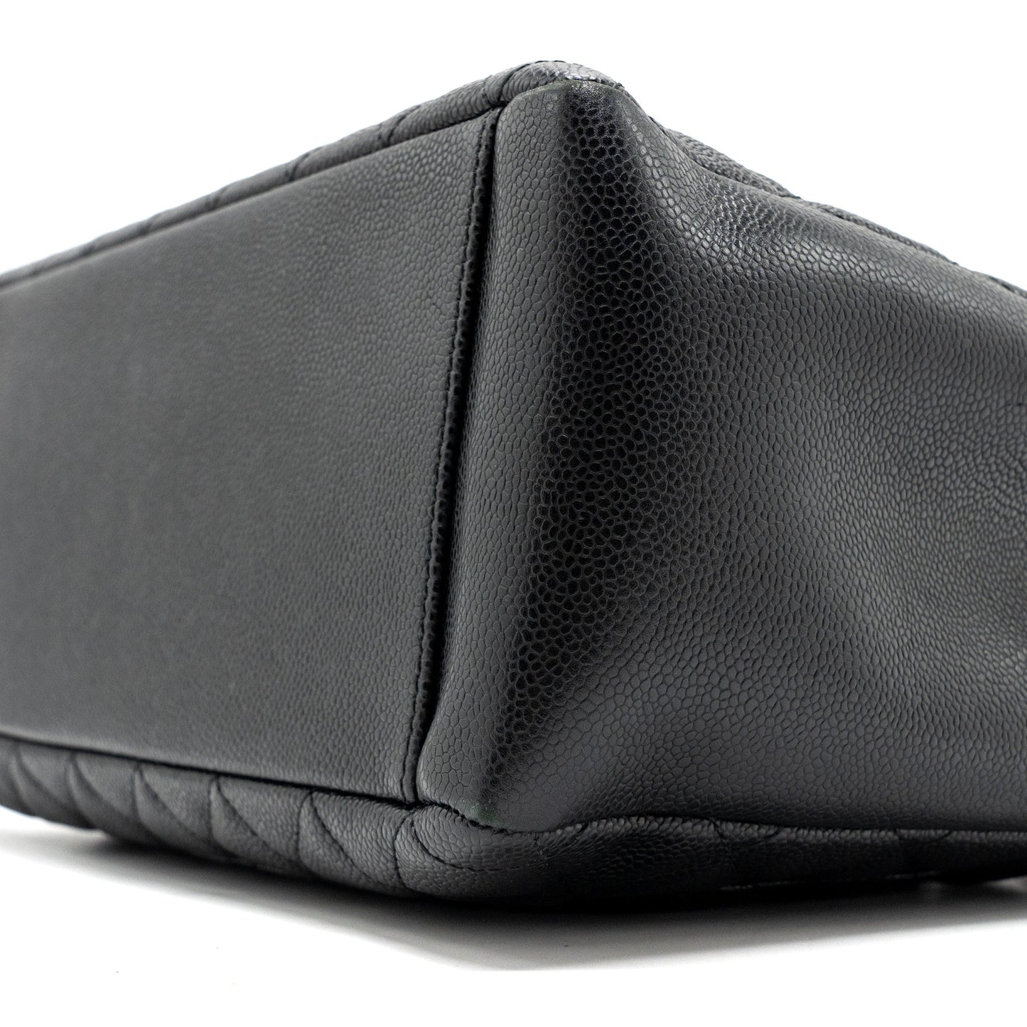 Chanel grand shopping tote bag caviar Black