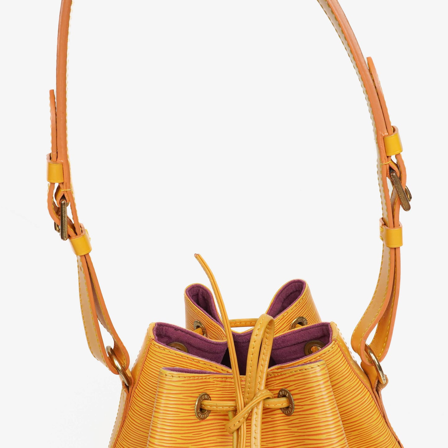 Louis Vuitton Noe GM Yellow EPI Leather Shoulder Bag