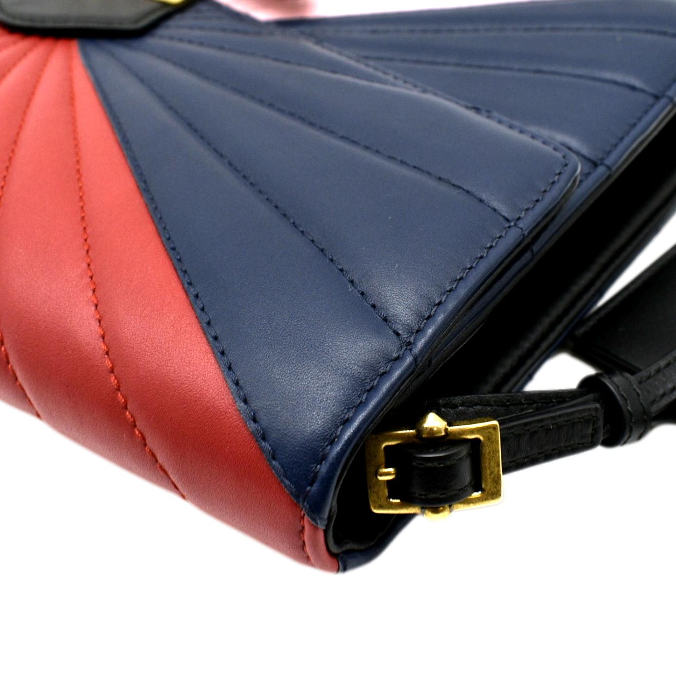 GUCCI Queen Margaret Matelasse Leather Clutch Bag Multiple color