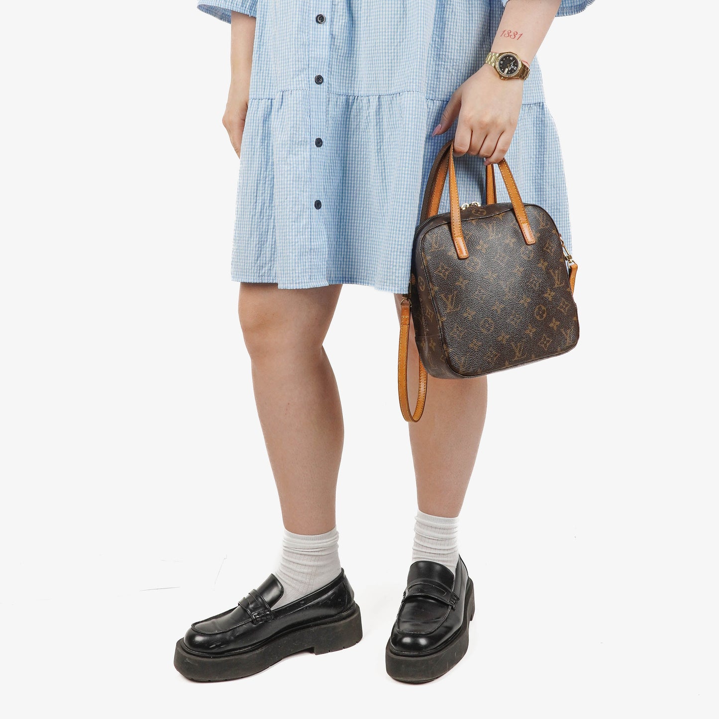 Louis Vuitton Spontini Monogram Canvas Bag