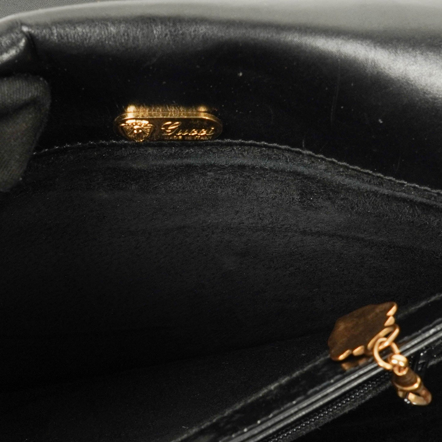 Gucci Black Horsebit 1955 Shoulder Bag