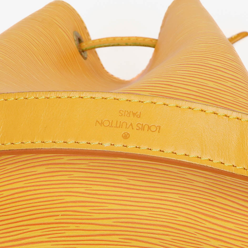 Louis Vuitton Noe GM Yellow EPI Leather Shoulder Bag