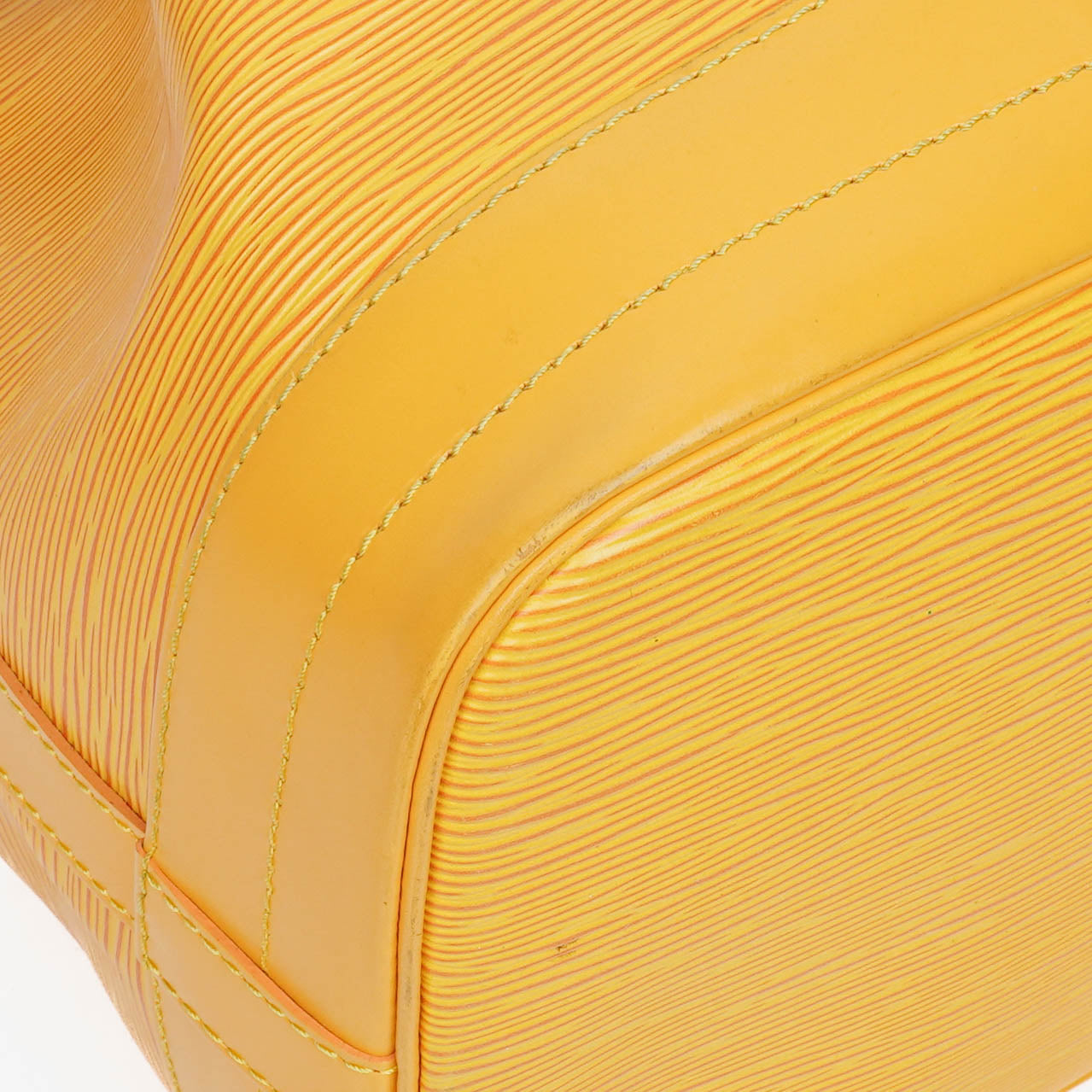 Louis Vuitton Noe GM Yellow EPI Leather Shoulder Bag