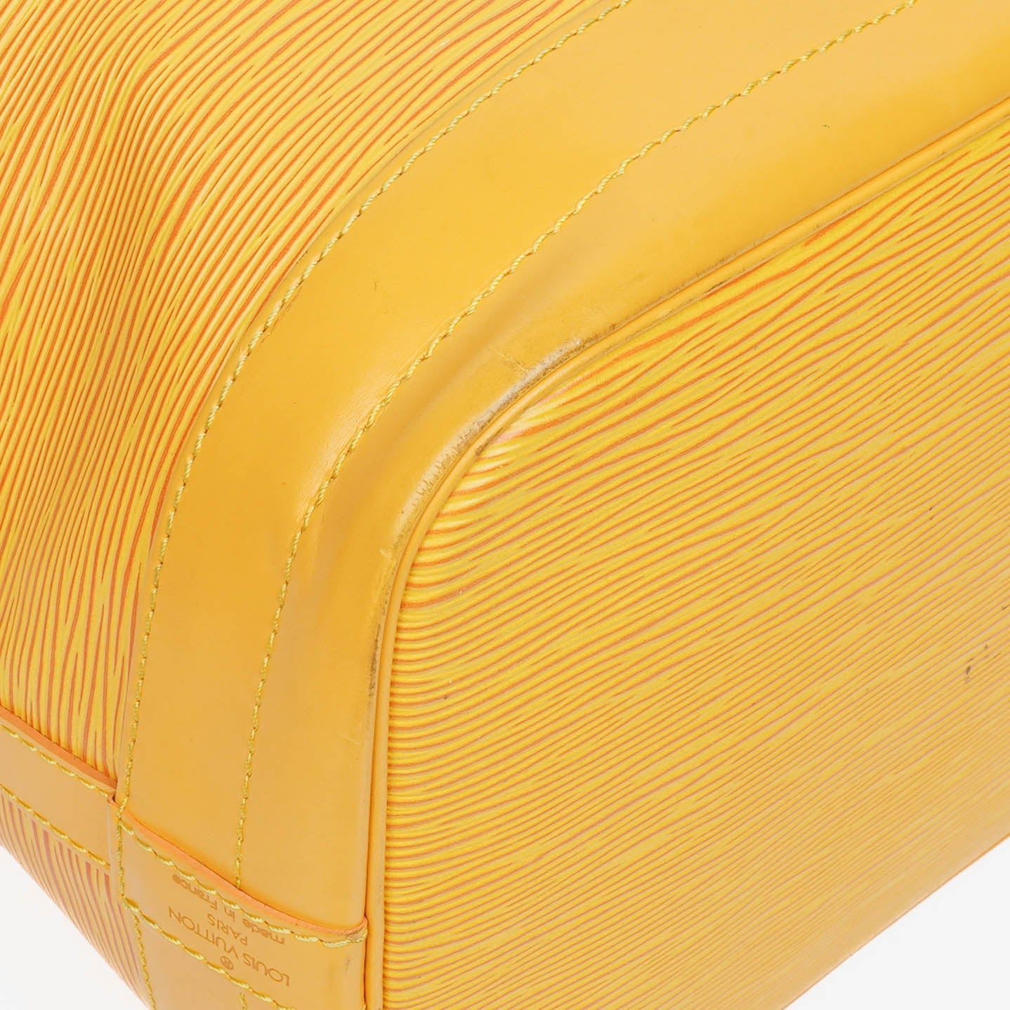 Louis Vuitton Noe GM Yellow EPI Leather Shoulder Bag