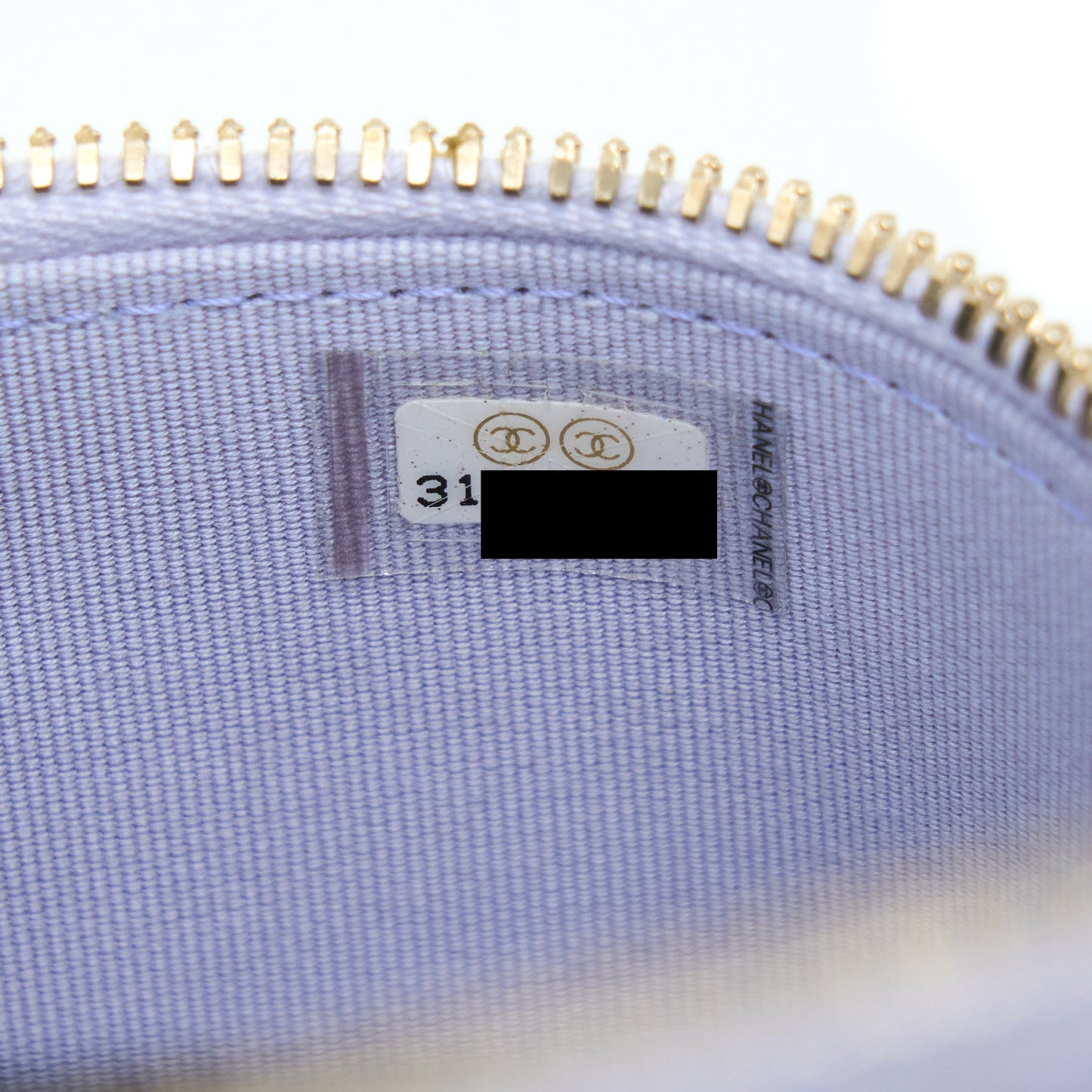 Chanel Top Handle Mini Vanity Case Light Purple L
