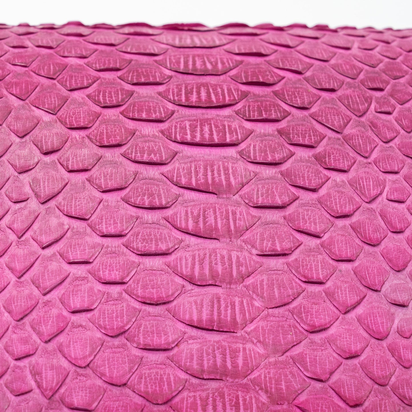 Chanel Medium Boy Bag Python Pink Brushed