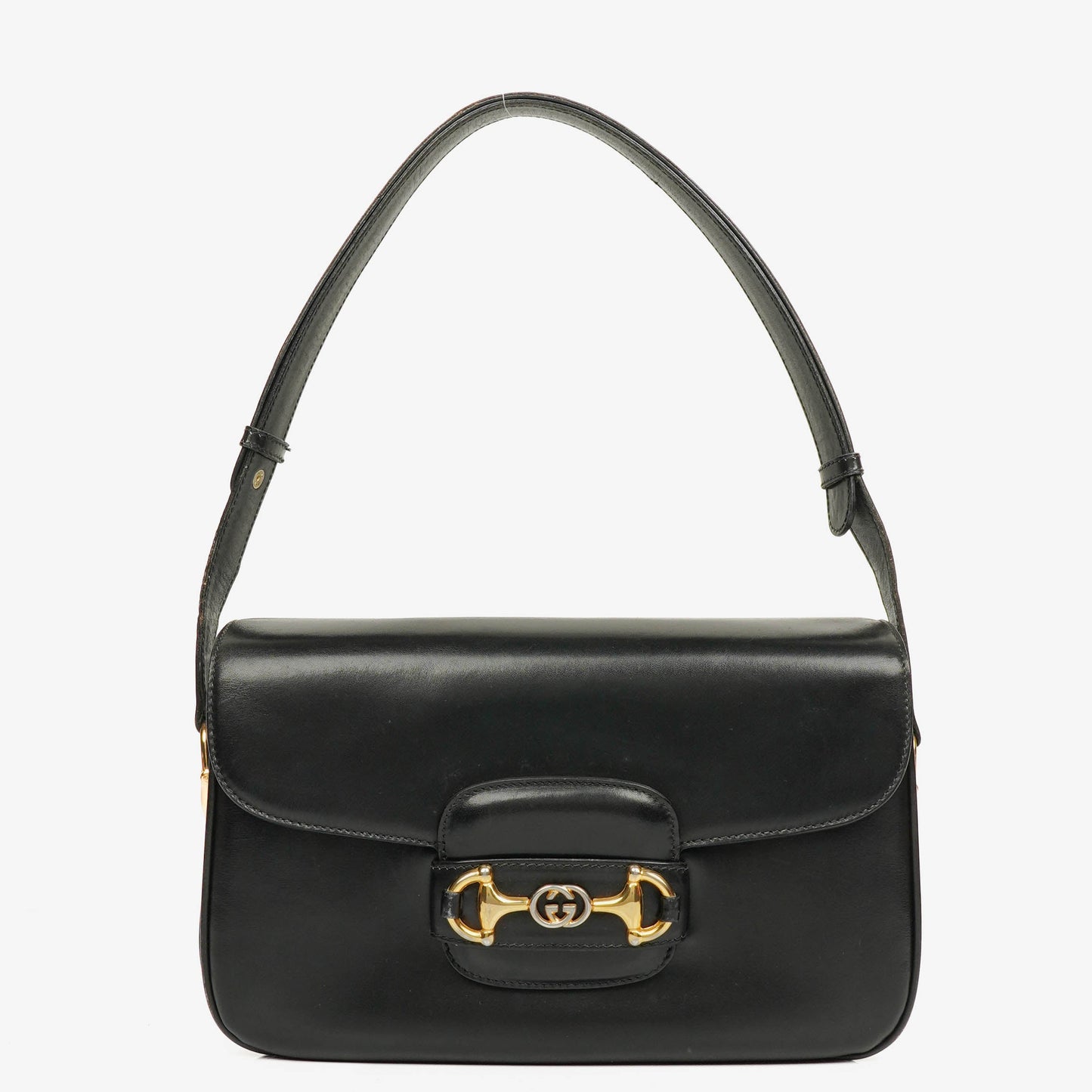 Gucci Black Horsebit 1955 Shoulder Bag