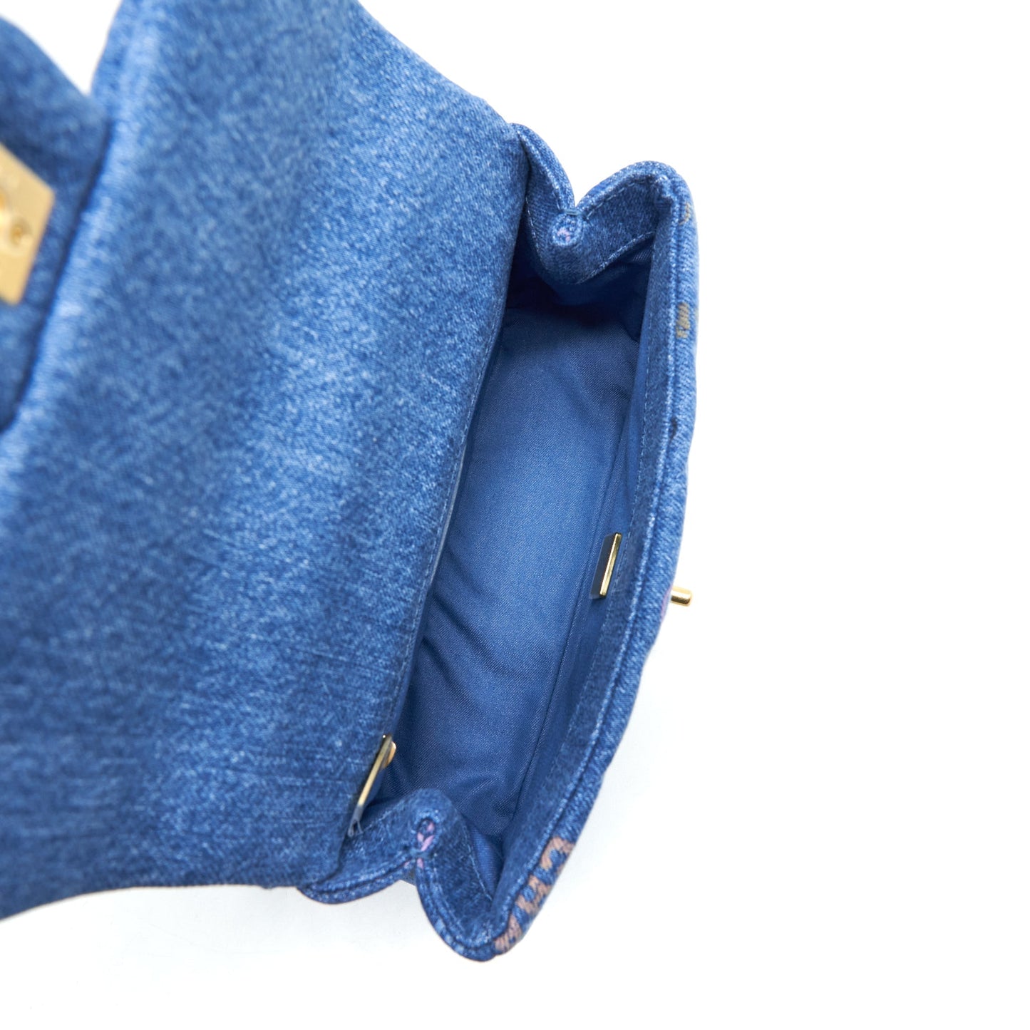 Chanel 22P Small Flap Bag 23cm Denim Blue