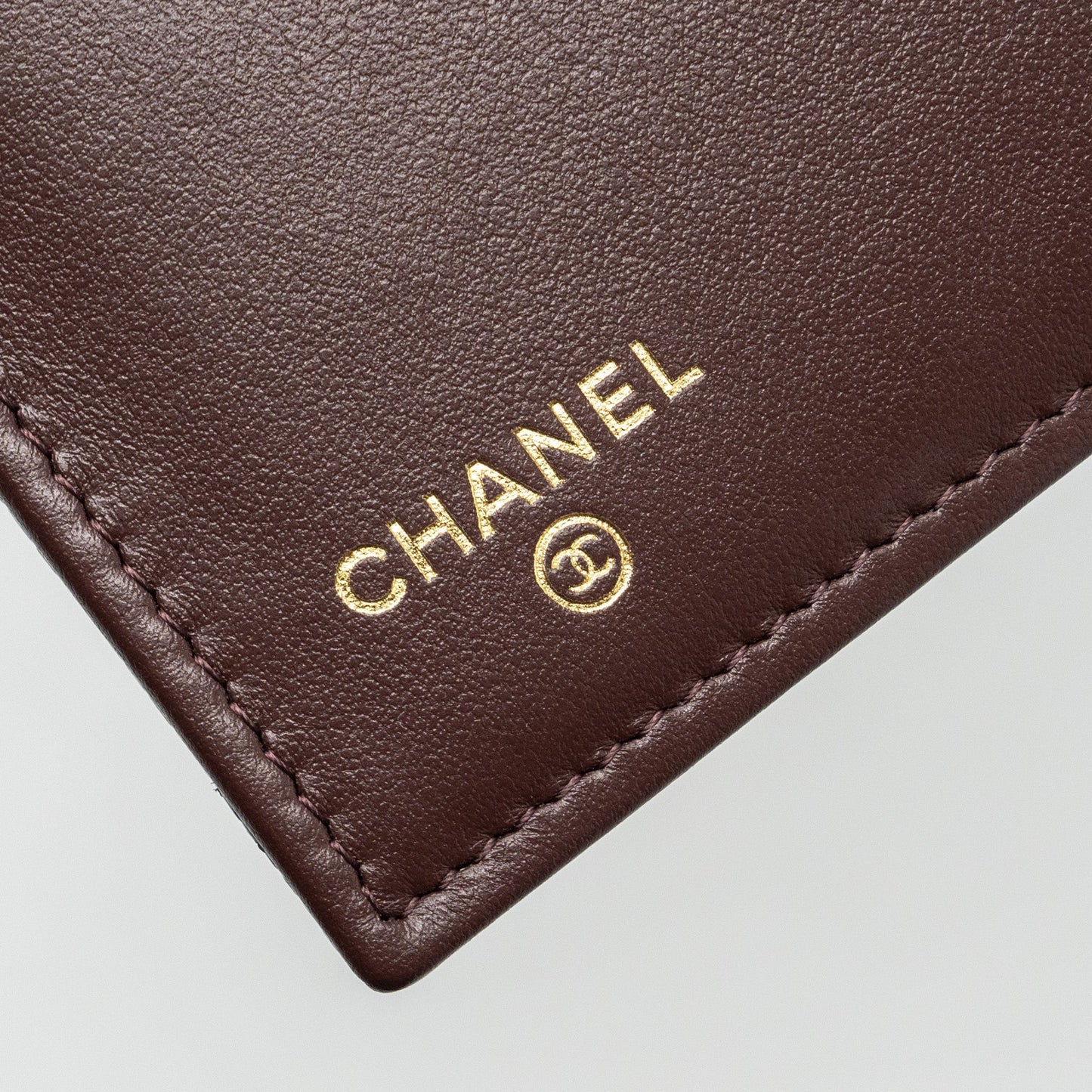 Chanel quilted medium flap compact wallet caviar black  (microchip)