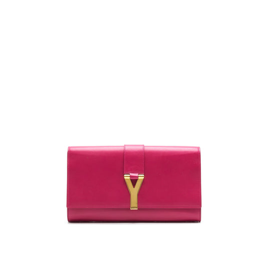 Saint Laurent Clutch in Fuchsia