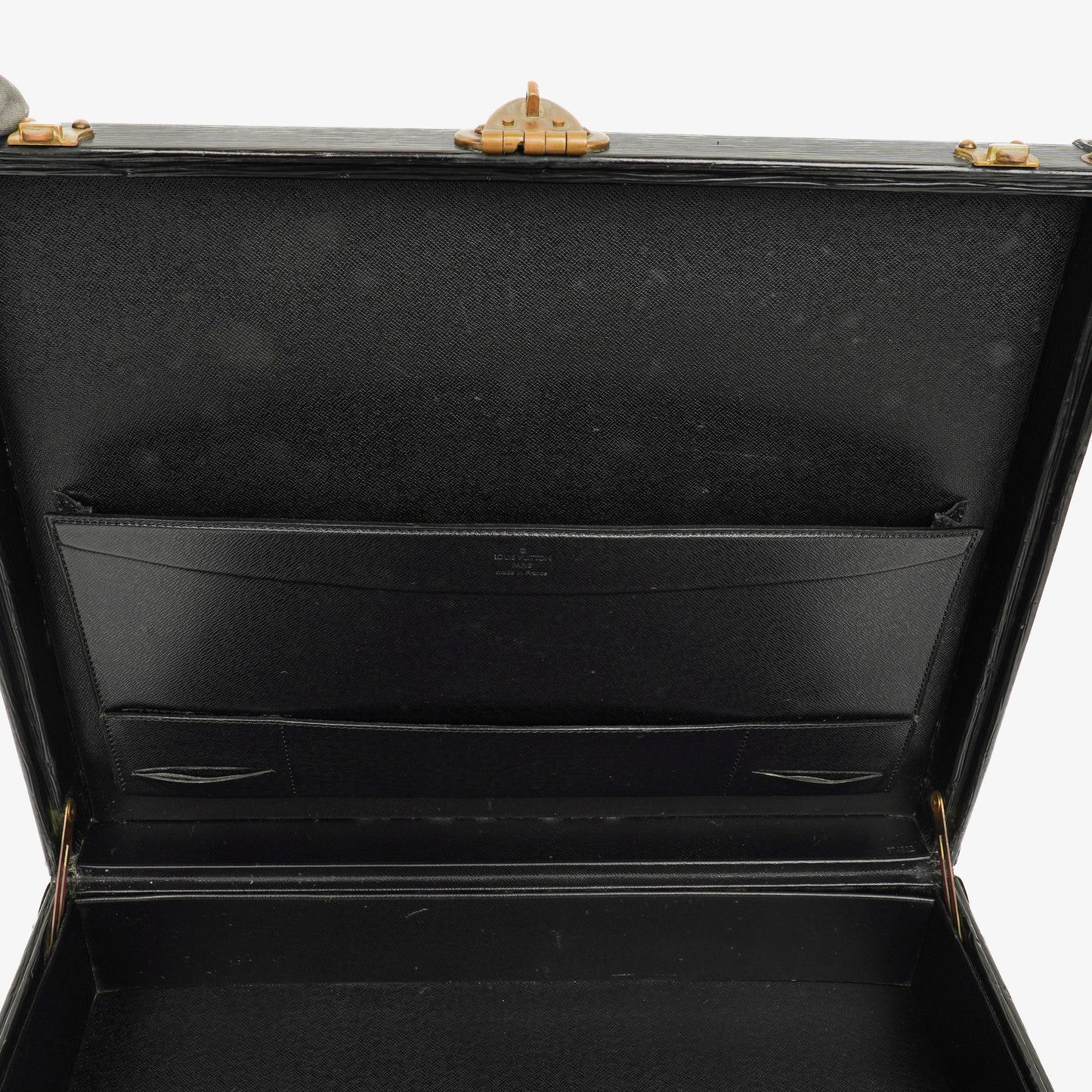 Louis Vuitton Black Epi Leather President Briefcase