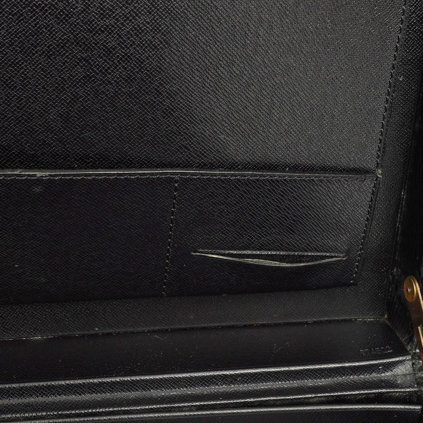 Louis Vuitton Black Epi Leather President Briefcase