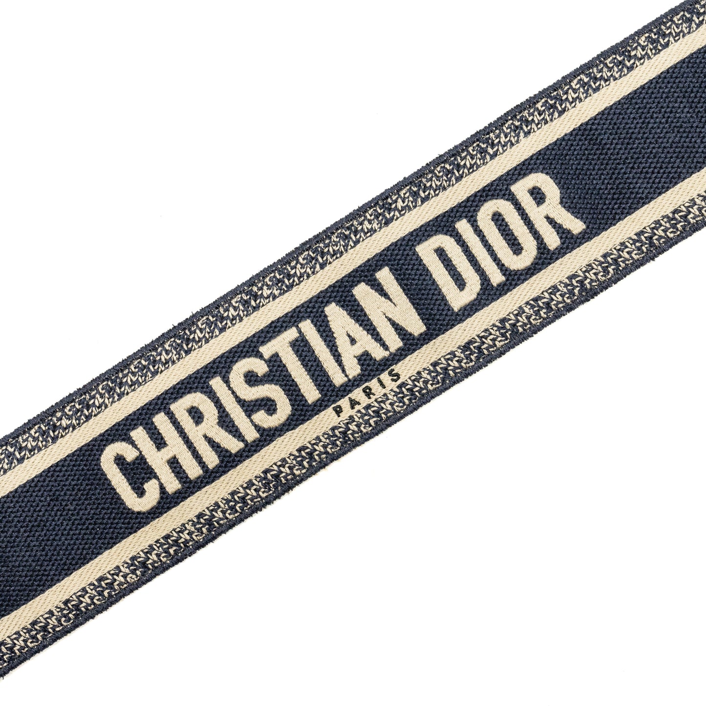 Dior Shoulder Strap Oblique Canvas Black/ Navy