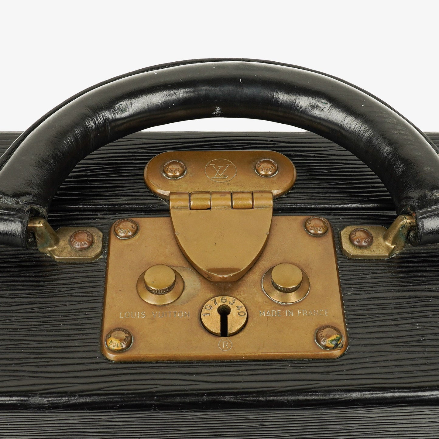 Louis Vuitton Black Epi Leather President Briefcase