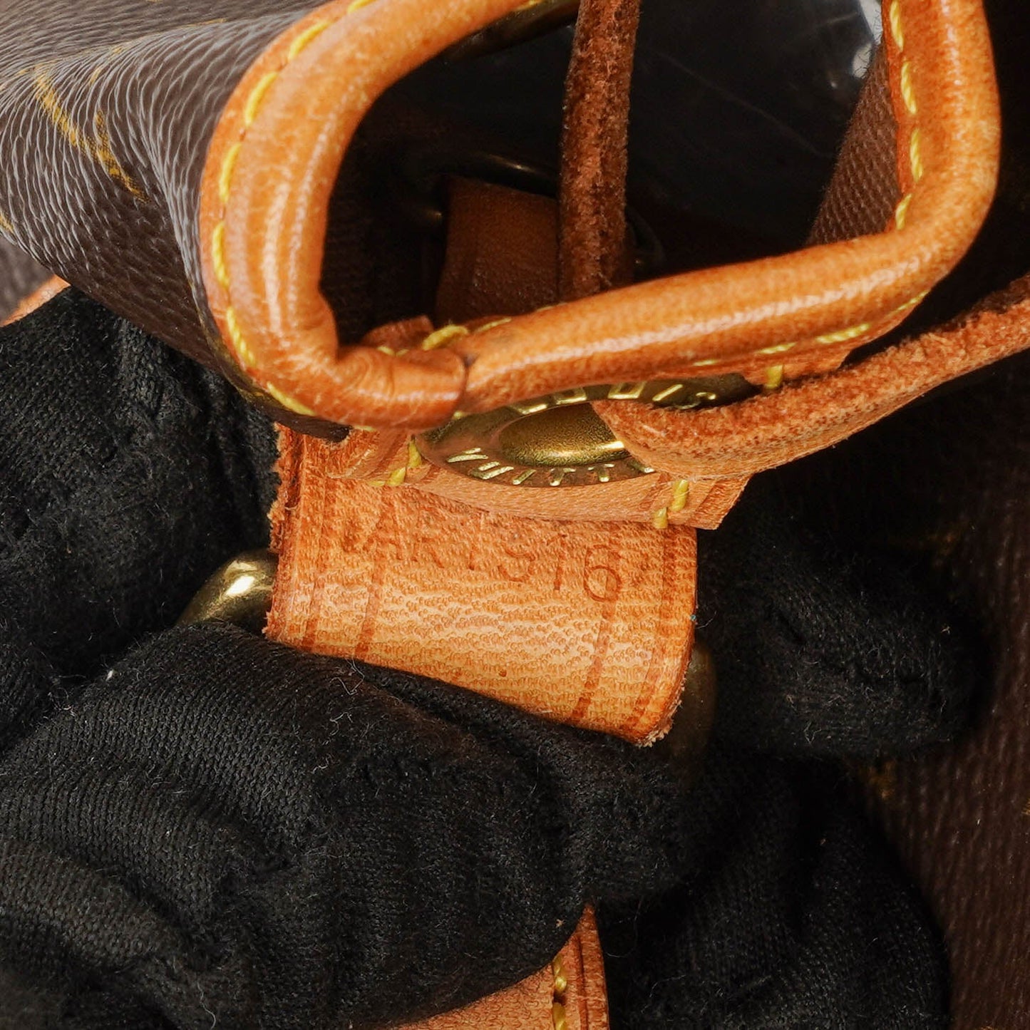 Louis Vuitton Petit Noe Monogram Canvas Shoulder Bag
