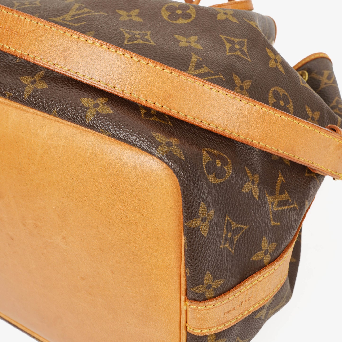 Louis Vuitton Petit Noe Monogram Canvas Shoulder Bag