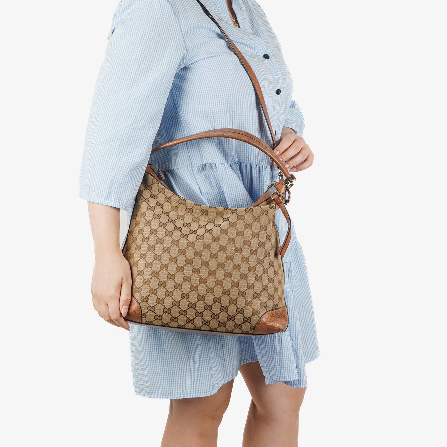 Gucci GG Canvas Mis GG Hobo Shoulder Bag