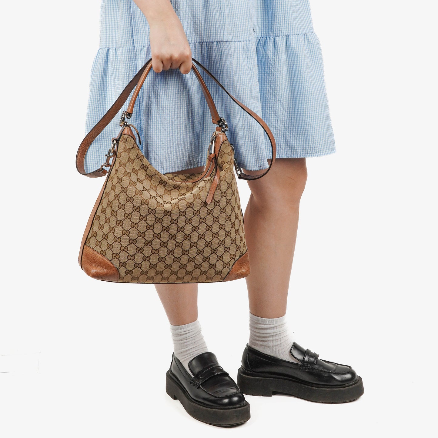 Gucci GG Canvas Mis GG Hobo Shoulder Bag