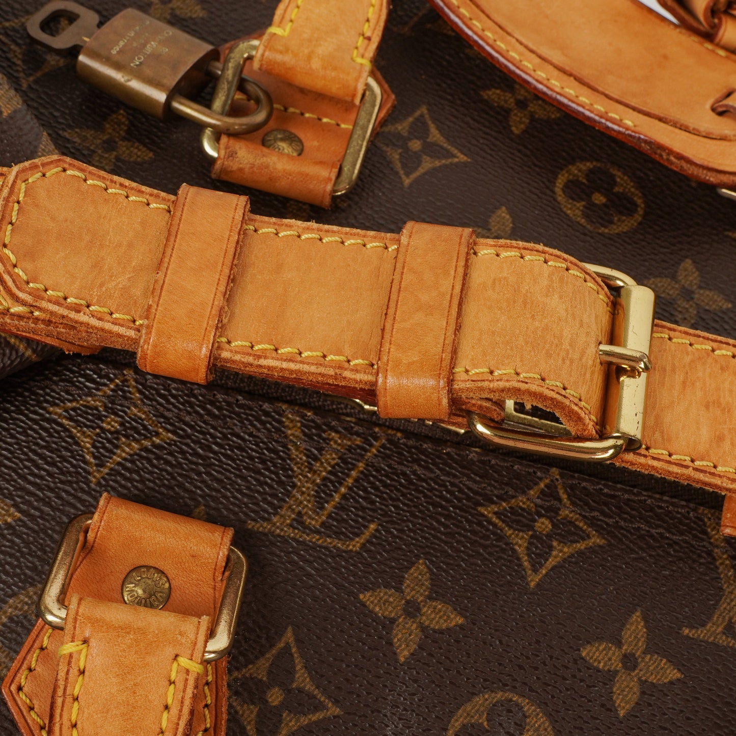 Louis Vuitton Cruiser 40 Monogram Canvas Travel Bag