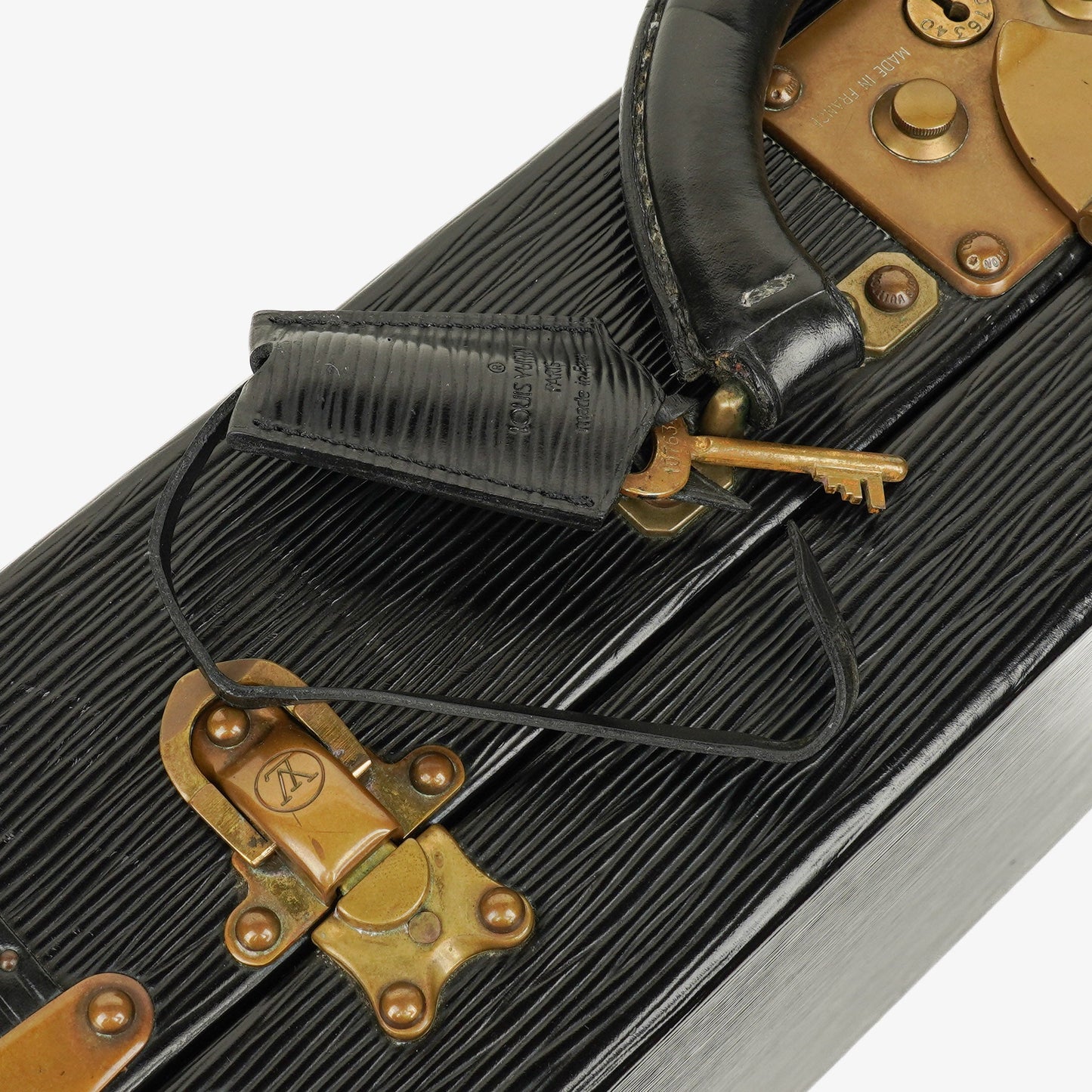 Louis Vuitton Black Epi Leather President Briefcase