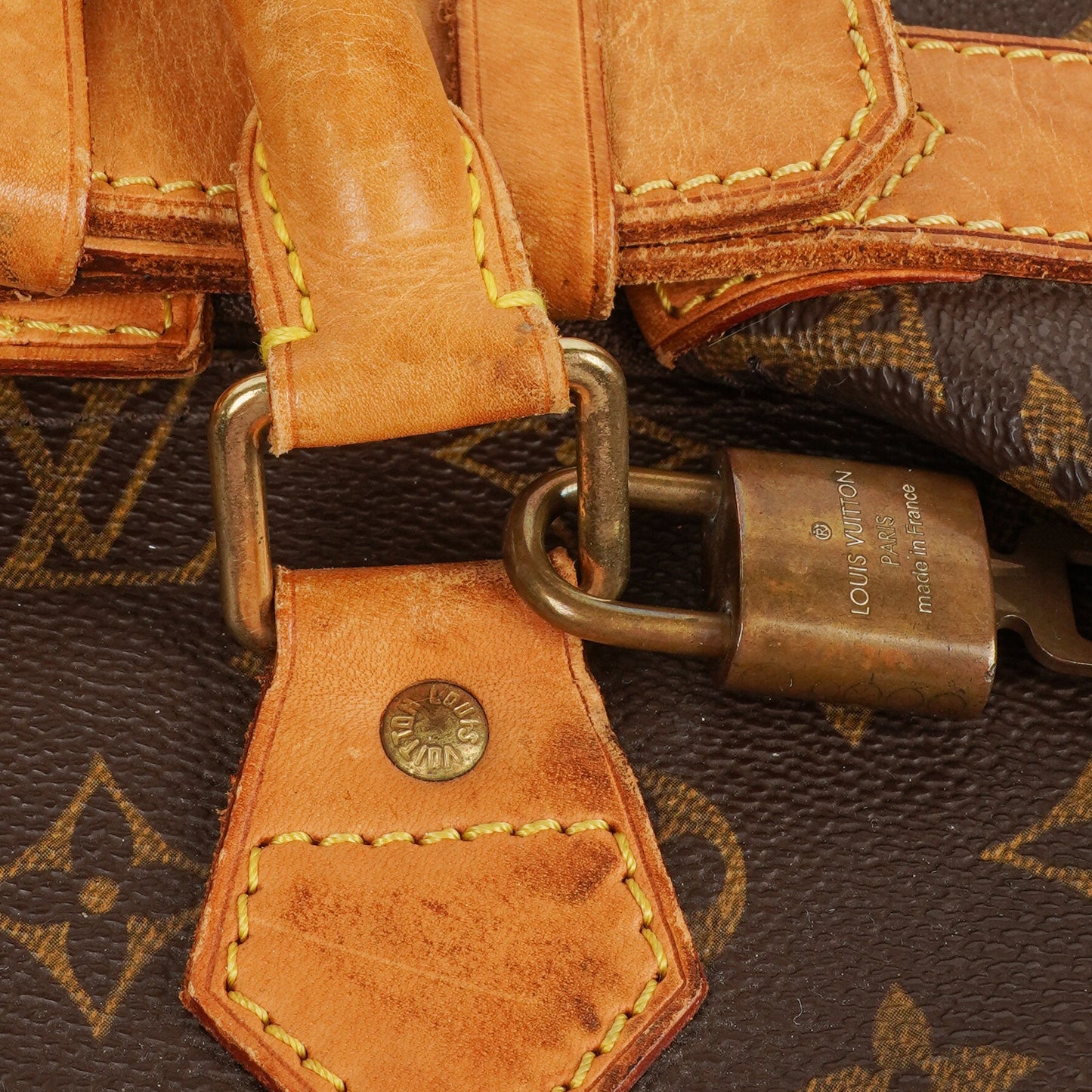 Louis Vuitton Cruiser 40 Monogram Canvas Travel Bag