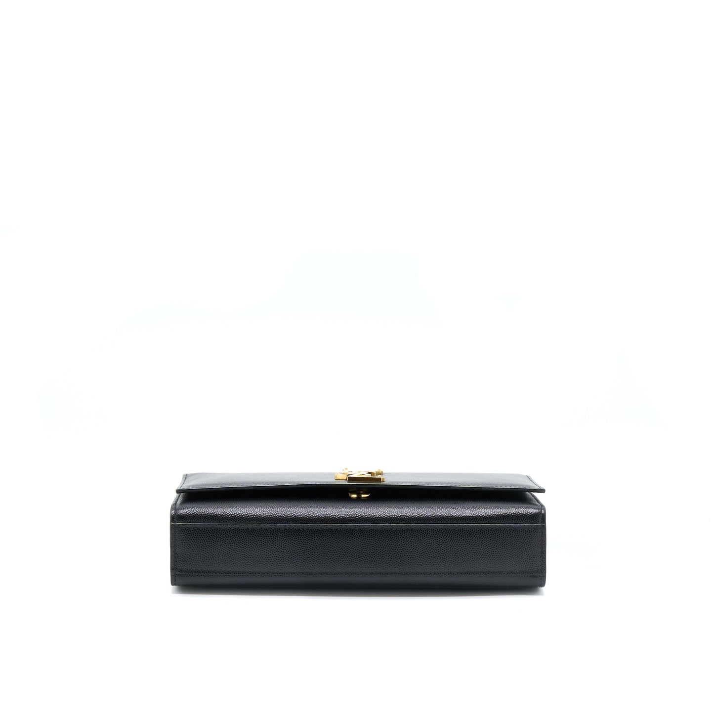 Saint Laurent/ Medium Kate Purse Grained Calfskin Black