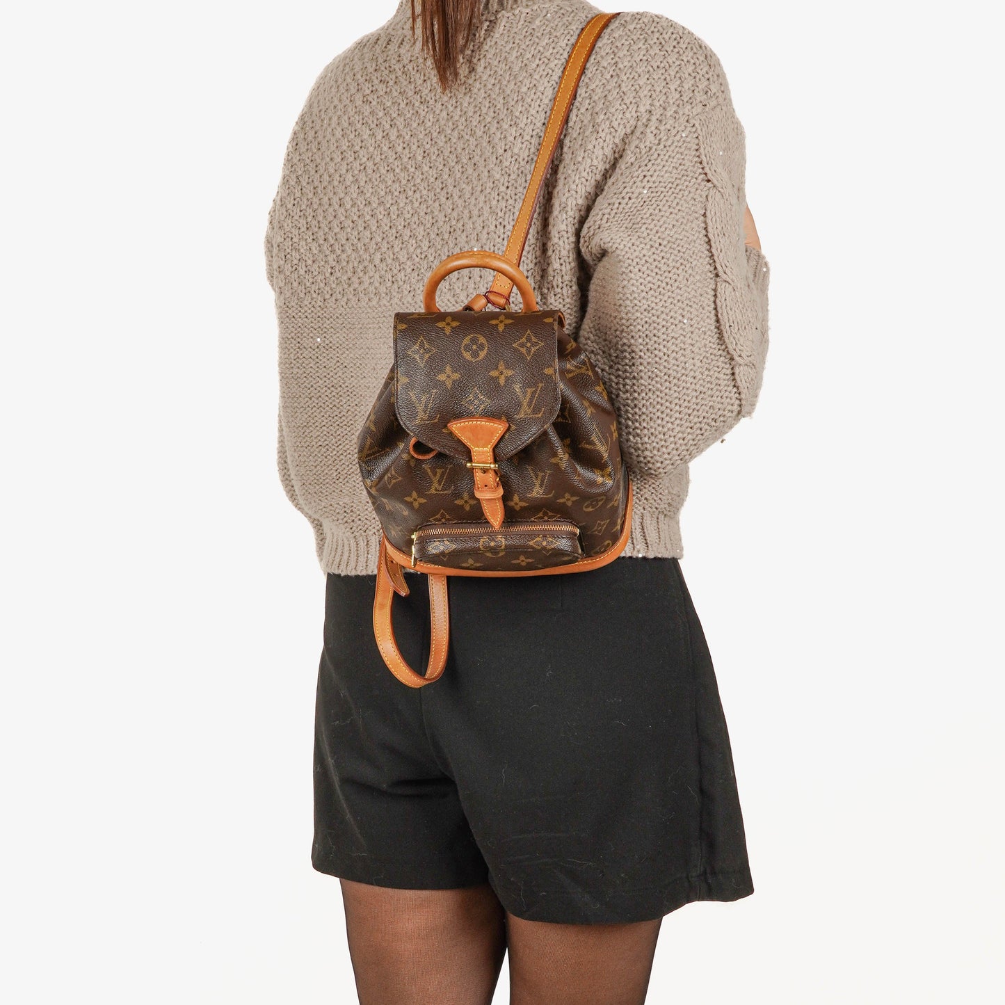 Louis Vuitton Montsouris  PM Monogram Canvas Backpack