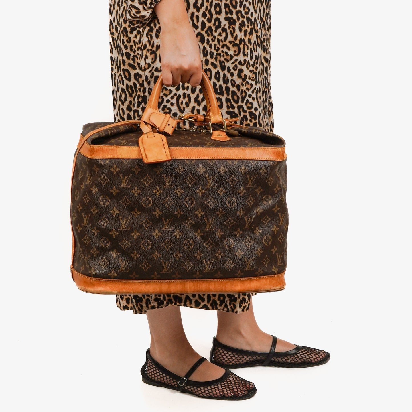 Louis Vuitton Cruiser 40 Monogram Canvas Travel Bag