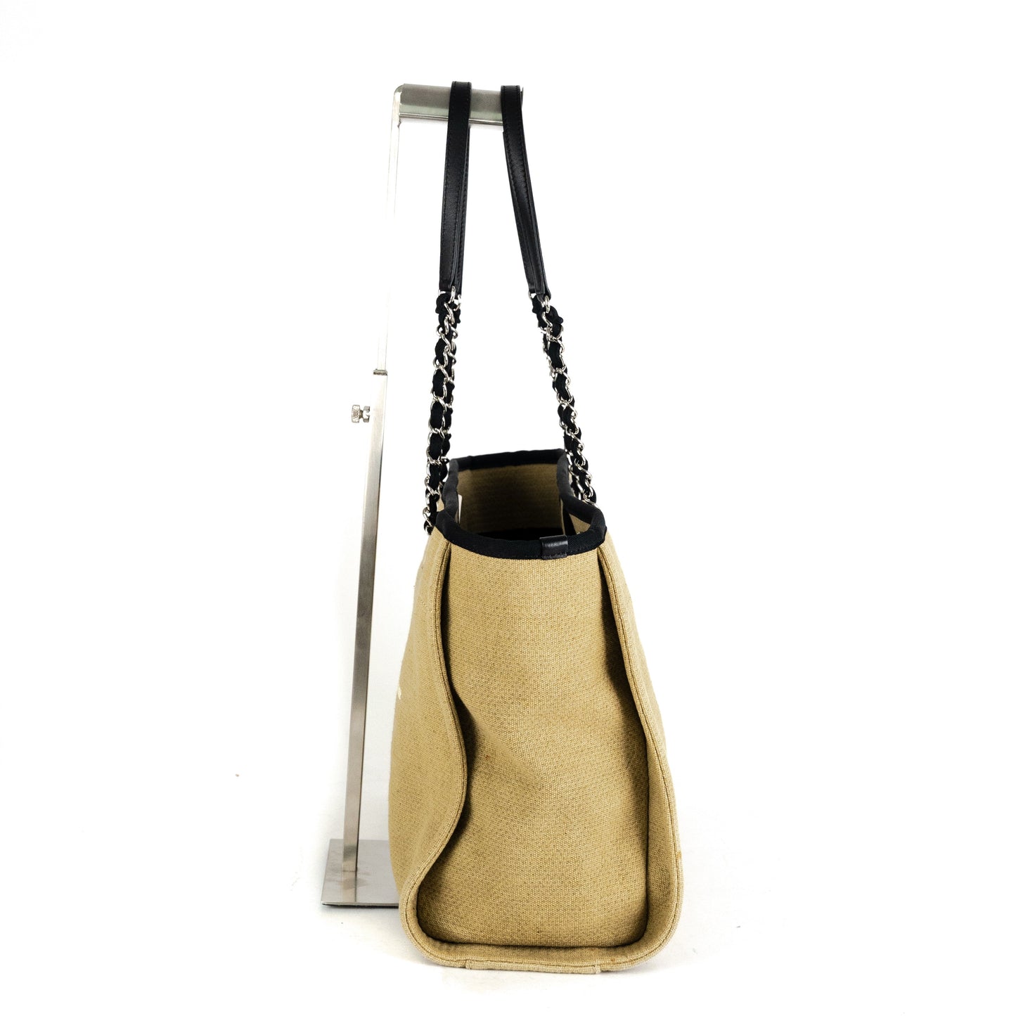 Chanel Deauville Tote Sand