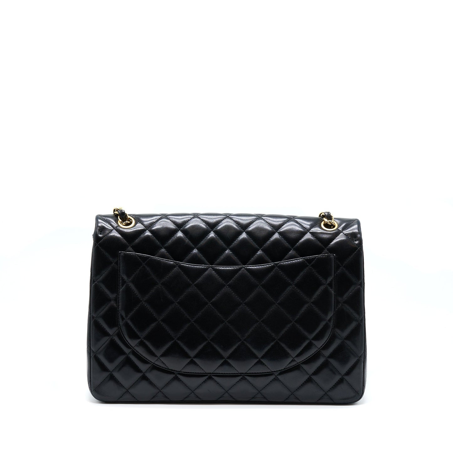 Chanel Maxi Classic Flap Bag Lambskin Black
