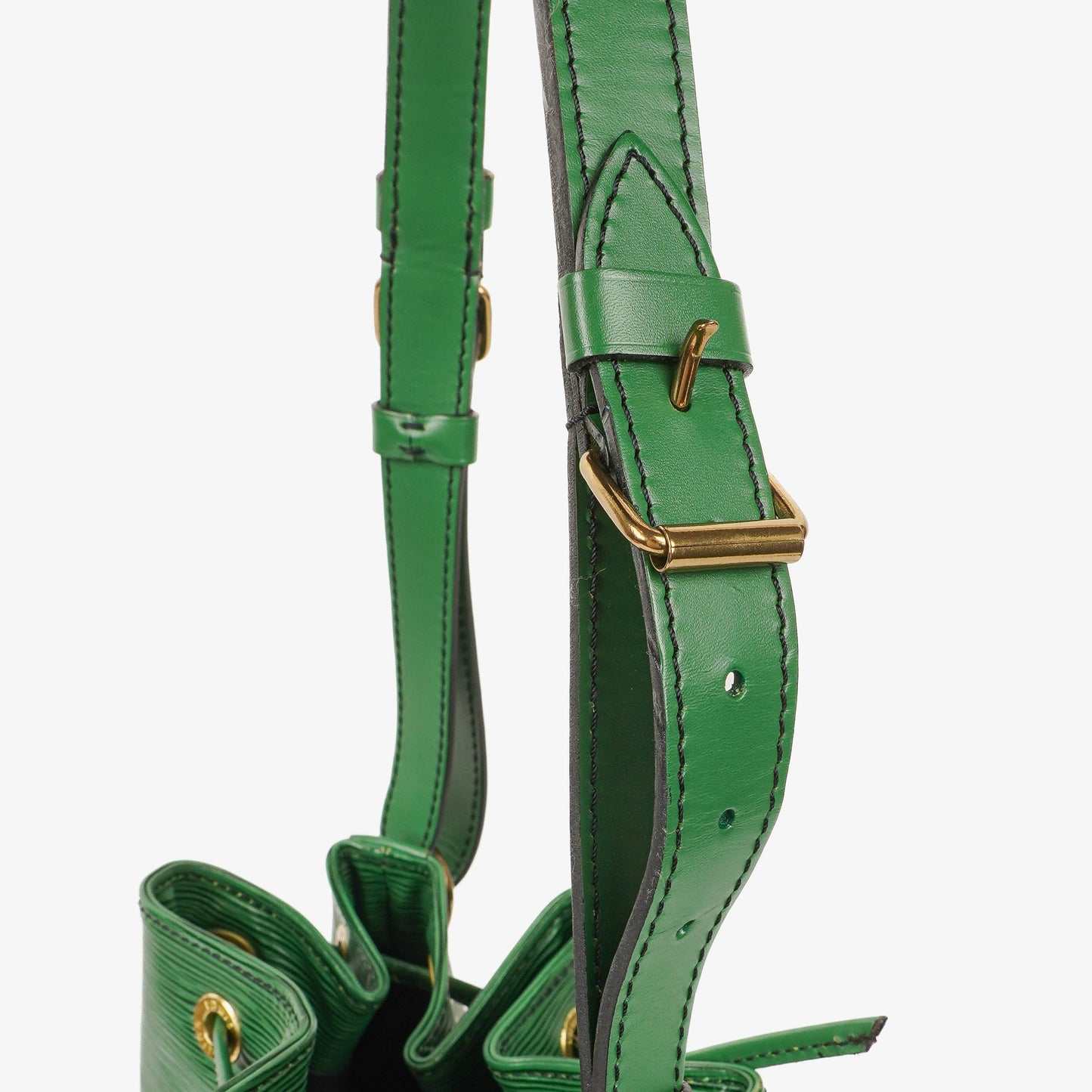Louis Vuitton Noe Grande GM Green EPI Leather Shoulder Bag