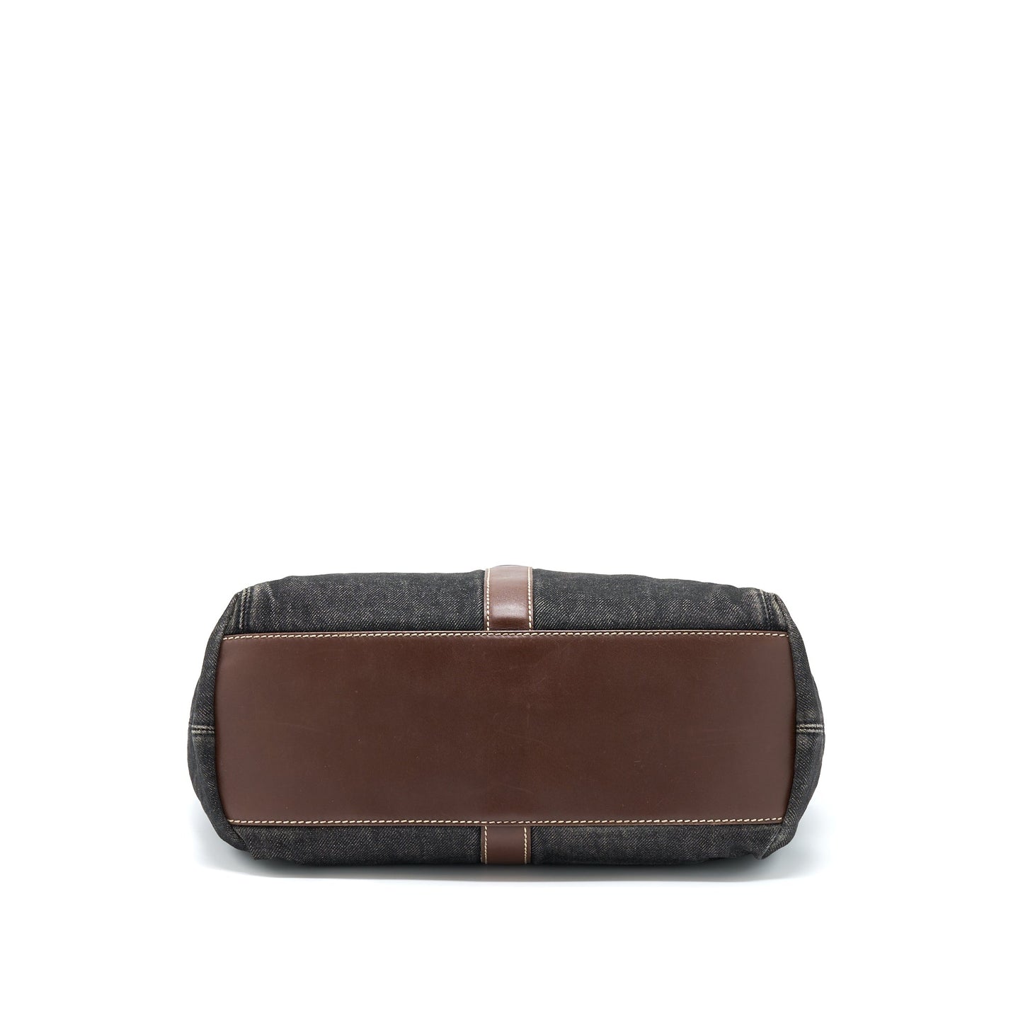 Chanel  Denim Tote Bag Ruthenium Sliver Hardware