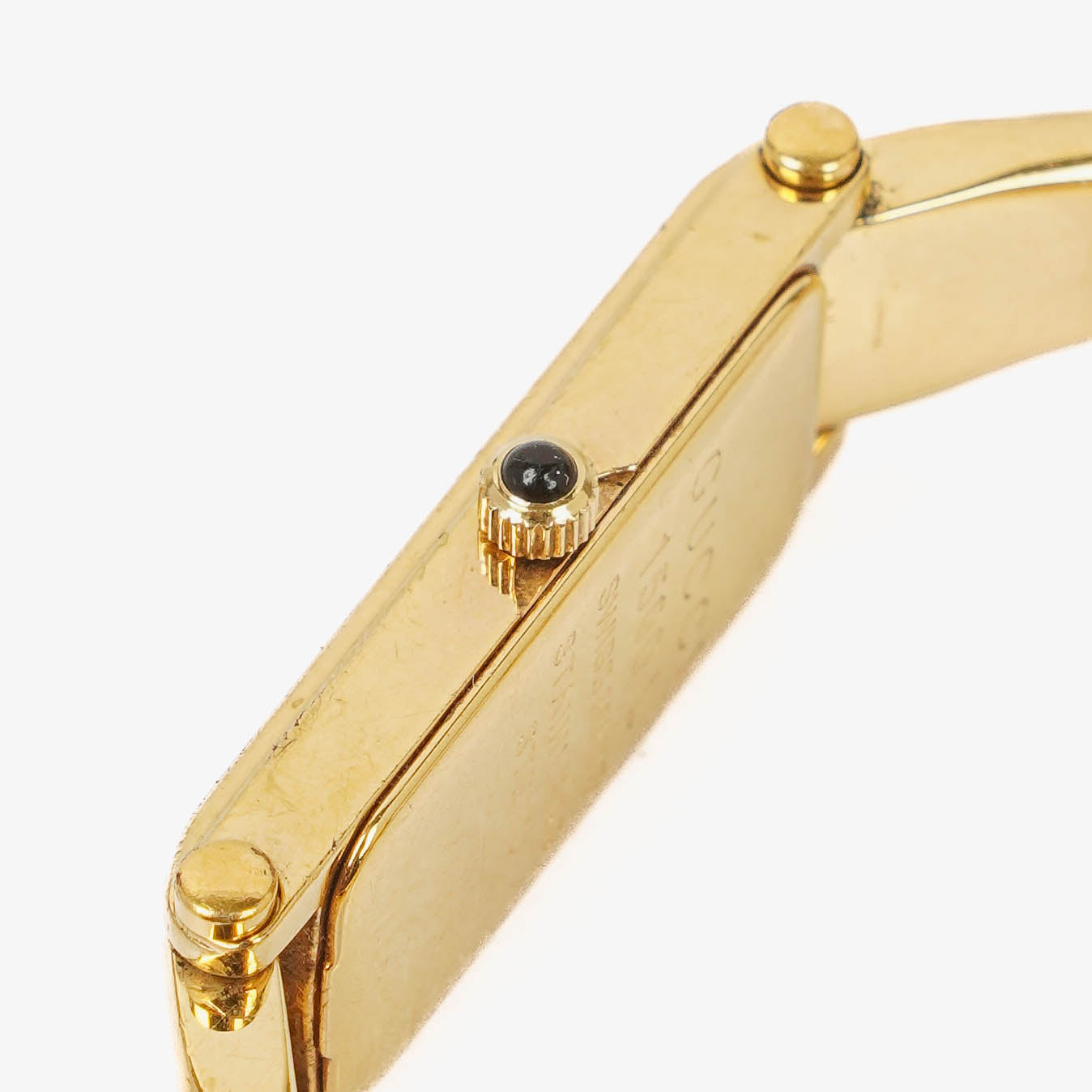 Gucci 1500L Rectangular Stainless Steel Watch